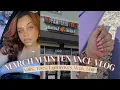 Monthly Maintenance Vlog 500 Pamper Day NAILS WAX EYEBROW THREADING KNOTLESS BRAIDS