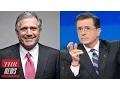 CBS Leslie Moonves Thinks Trump Bumped Ratings for The Late Show with Stephen Colbert THR News