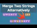 Merge Two Strings Alternatively in SWIFT Problems on Strings