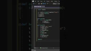Draw Broken Heart using Python turtle