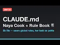 Spec-Driven Development Masterclass CLAUDE md Naya Cook aur Rule Book Section 03 - Unit 05