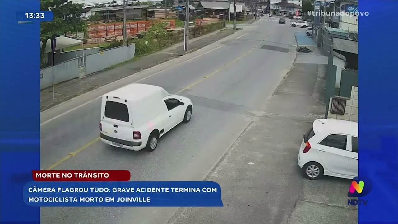 Tragédia no trânsito de Joinville: motociclista perde a vida após grave acidente