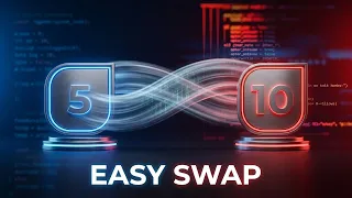 Swap Two Numbers Without a Temp Variable Coding Interview Trick
