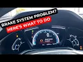 Honda Civic Brake System Problem Warning What It Means and What to Do