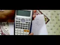Interpolation by Calculator Casio fx 991 es plus Bangla