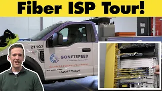 Touring a Startup Fiber Optic ISP GoNetSpeed in Connecticut