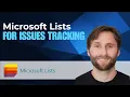 How to Use Microsoft Lists for Issues Tracking 2026 Guide