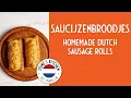 Download Lagu How to make Saucijzenbroodjes: Homemade Dutch Sausage Rolls