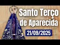 Download Lagu TERÇO DE APARECIDA HOJE - 21/09/2025 | MISTÉRIOS GLORIOSOS | SANTO TERÇO DE NOSSA SENHORA APARECIDA