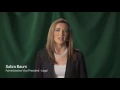 Employees sharing about what s important to the bank