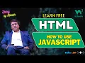 HTML Masterclass for Beginners 2024 How to use JavaScript Story By Rakesh