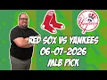 Boston Red Sox vs New York Yankees 26 MLB Pick Prediction MLB Betting Tips