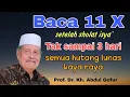 Lagu Baca 11 X Setelah sholat isya'.. Semua hutang lunas, kaya raya || Kh. Abdul Gofur lamongan