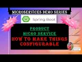 Working on Configuration Microservices Demo with Spring Boot