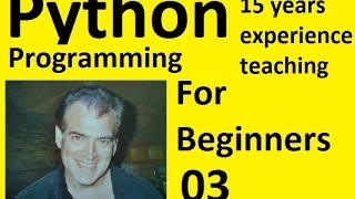 003 Python Programming for Beginners Big Data Bioinformatics