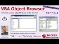 VBA Object Browser