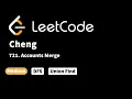 LeetCode 721 Accounts Merge