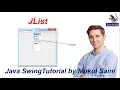 1 Java Swing Tutorial JList in Java part-1 static List
