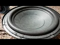 Sony Xb20 Powering 8 Inch Subwoofer EXTREME BASS TEST