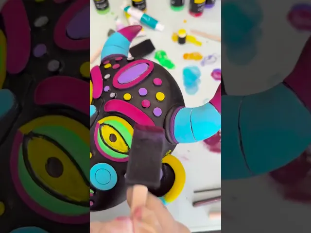 Funky Demon Wall Mask Wall Hangable video thumbnail