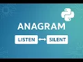 Anagram DSA Problem Explained Clean Python Logic for Interviews