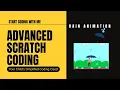 Advanced Scratch Programming Tutorial Multiple Sprites Rain Animation part1