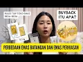 Lagu Perbedaan Emas Batangan / Logam Mulia dan Emas Perhiasan