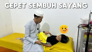 KHAWATIR REVAL DEMAM TINGGI, LANGSUNG DIBAWA PERIKSA