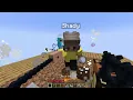 7 Friends on One Ninja Block in Minecraft!