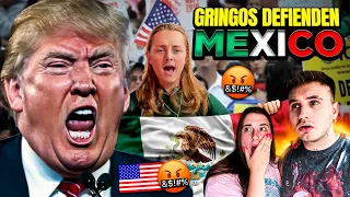 🇺🇸 GRINGOS DEFIENDEN a MÉXICO y TRUMP se VUELVE LOCO 🤬🇲🇽 **se le volteó la tortilla**