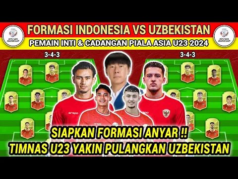 Download MP3 STY TURUKAN FULL PEMAIN ABROAD | Prediksi Line Up Timnas Indonesia U23 Vs Uzbekistan Piala Asia U23