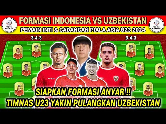 Download MP3 STY TURUKAN FULL PEMAIN ABROAD | Prediksi Line Up Timnas Indonesia U23 Vs Uzbekistan Piala Asia U23