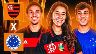 FLAMENGO X CRUZEIRO LIBERTADORES! Reação ao vivo
