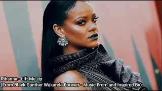 rihanna lift me up from black panther wakanda forever music from and inspired by 