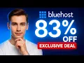 Bluehost Coupon Code 2026 Best Bluehost Discount - Save 83 NOW