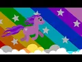 Hey Bear Sensory - Unicorns and Rainbows - Colourful Video with Fun Music!