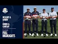McIlroy Lowry vs Burns Cantlay Friday Four-Balls 2025 Ryder Cup