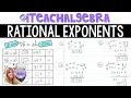 Algebra 1 - Rational Exponents and Solving Exponential Equations