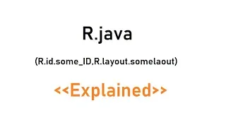 R java R id some - ID R layout activity