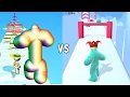 Tall Man Run vs Blob Runner 3D - MAX LEVELS Gameplay Android iOS