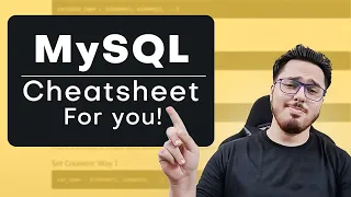 MySQL Cheatsheet for Beginners