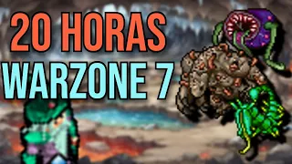CACEI 20H DE WARZONE 7 COM O MEU RP NO TIBIA! UMA NOVA HUNT META PARA PROFIT?