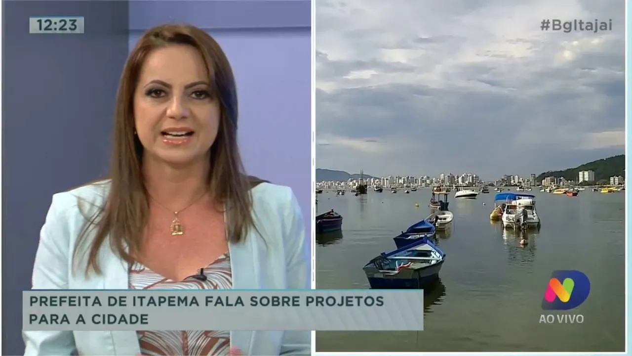 Prefeita reeleita de Itapema fala de projetos para cidade