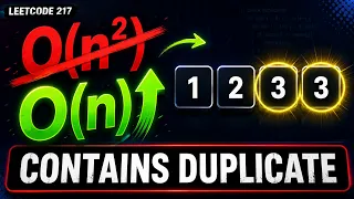 Contains Duplicate - LeetCode 217 Hash Set Explained Blind 75