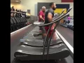 Download Lagu The fastest men on treadmill 40km/h