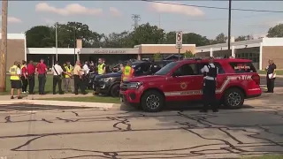 Addison s police fire departments perform active shooter drill