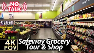 Safeway Grocery Store Full Walkthrough Tour Ambient 4K POV Tuesday Morning No Commentary