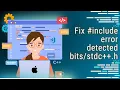 Fix error detected h in VS Code Mac OS Set Up VS Code CPH and C in MacOS