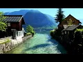 Download Lagu Peaceful River Flowing Sound. Gentle River, Relaxing Nature Sounds. White Noise for Sleep, Study.
