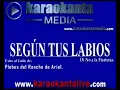 Karaokanta - Plebes del Rancho de Ariel - Según tus labios